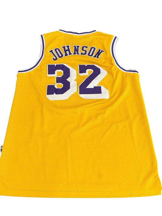 adidas Other - Adidas NBA Hardwood Classics Magic Johnson LA Lakers 32 Jersey Large
